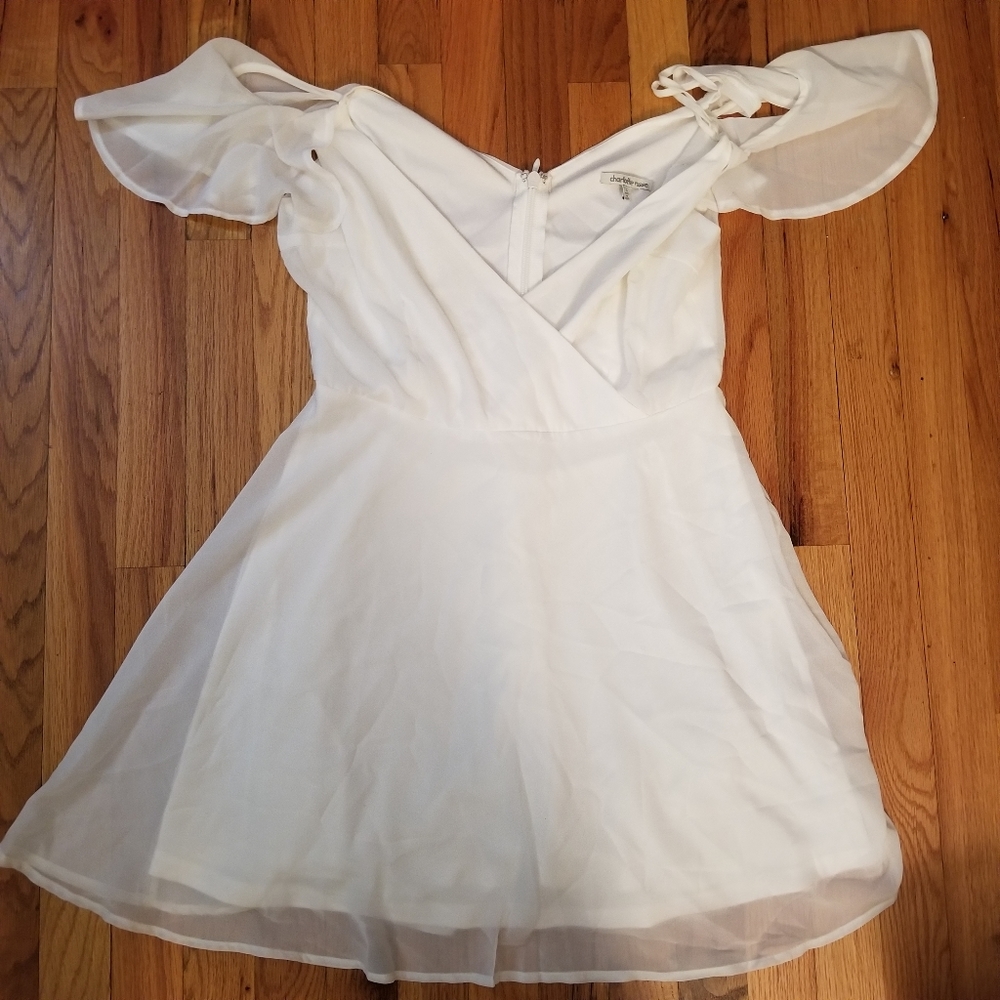 White spring dress